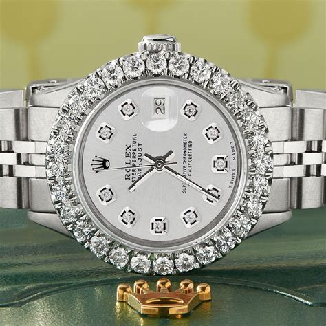 rolex bezel diamond|authentic rolex diamond bezels.